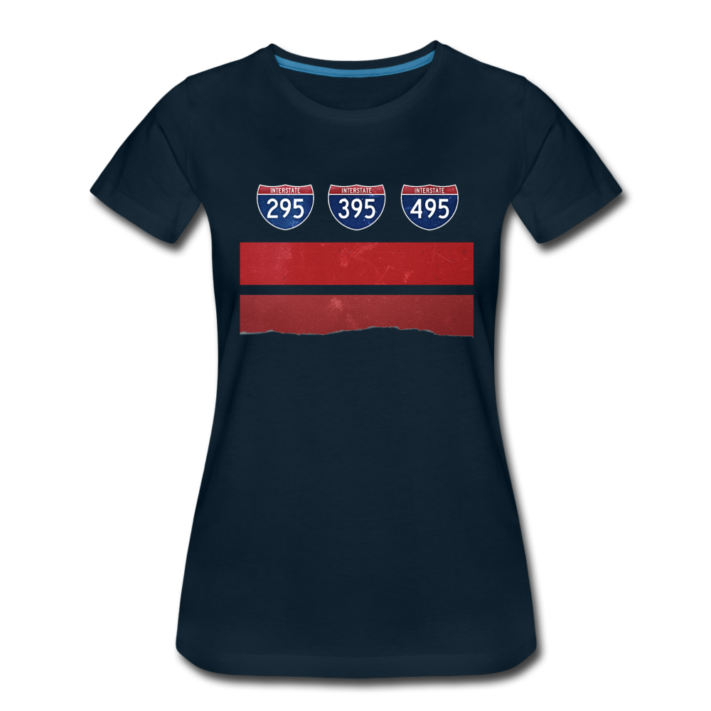 Beltway Women’s Premium Tee - deep navy