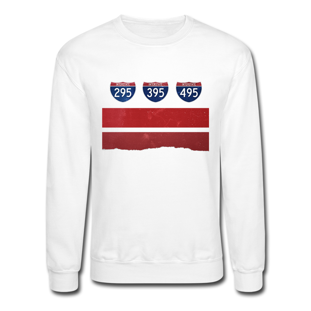 Beltway Crewneck Sweatshirt - white