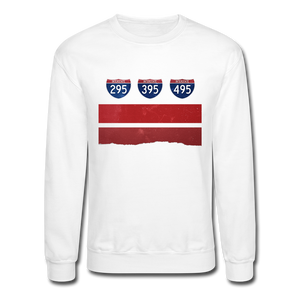 Beltway Crewneck Sweatshirt - white