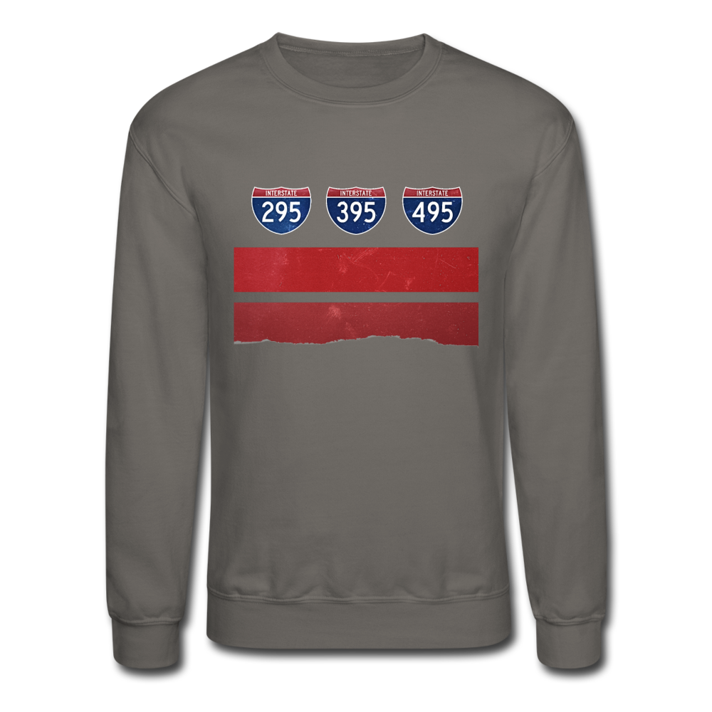 Beltway Crewneck Sweatshirt - asphalt gray