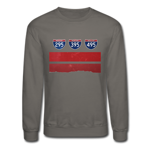 Beltway Crewneck Sweatshirt - asphalt gray