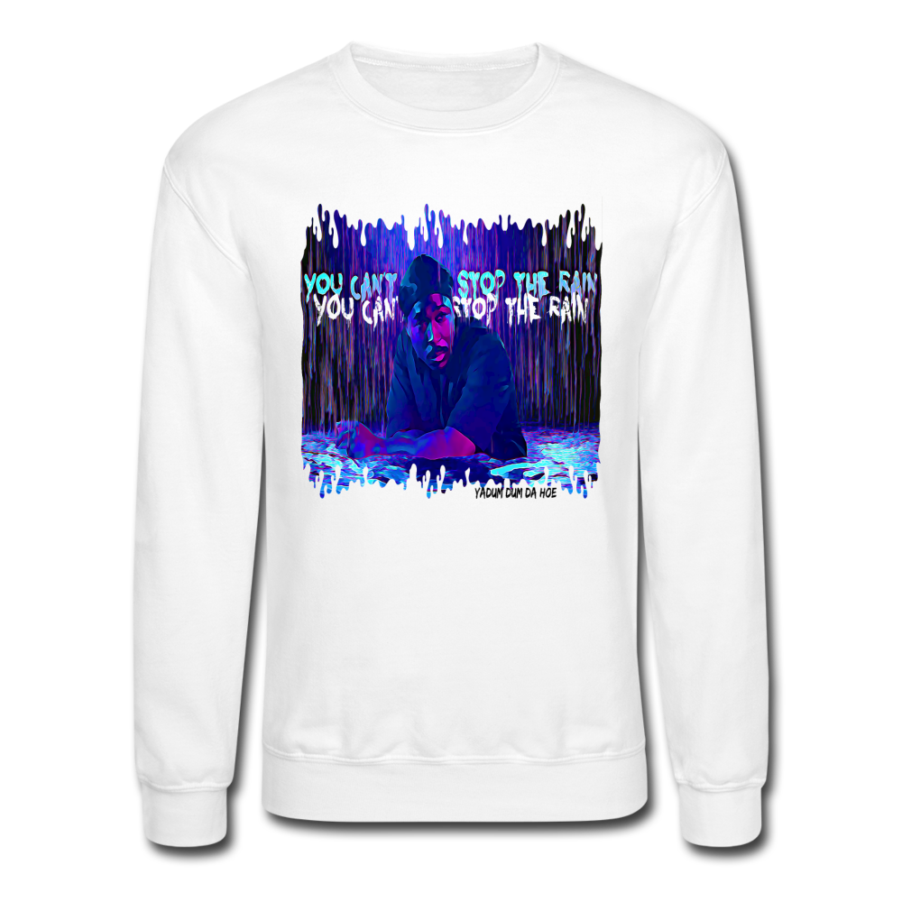 Ya dum dum dahoe Crewneck Sweatshirt - white