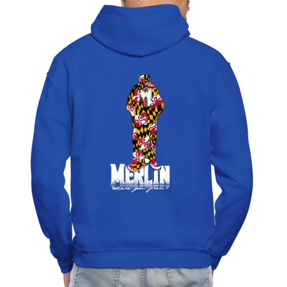 Merlin Gildan Heavy Blend Adult Hoodie - royal blue