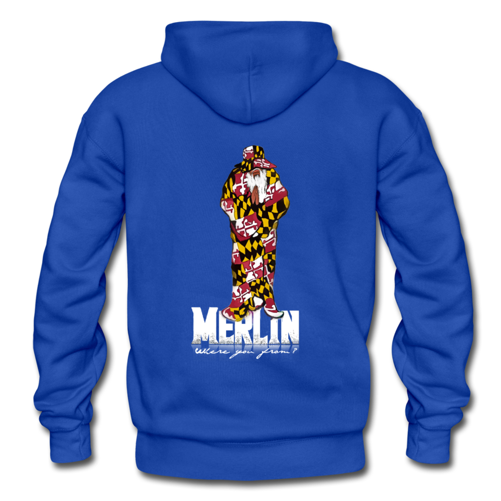 Merlin Gildan Heavy Blend Adult Hoodie - royal blue