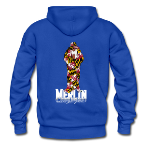 Merlin Gildan Heavy Blend Adult Hoodie - royal blue