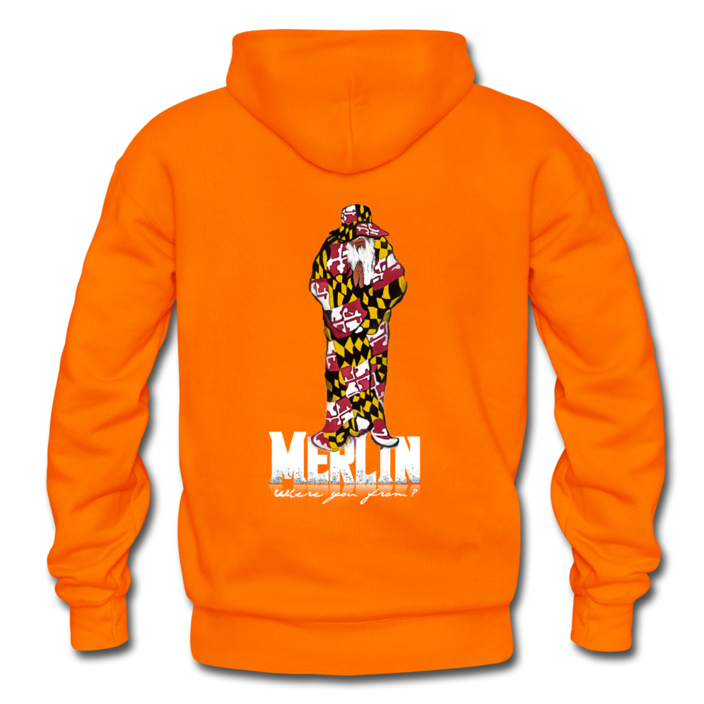 Merlin Gildan Heavy Blend Adult Hoodie - orange