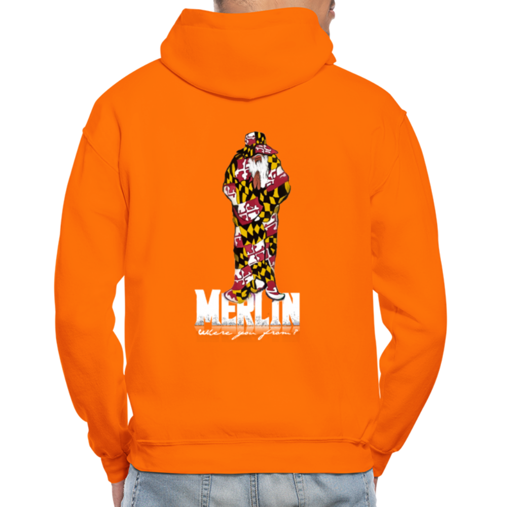 Merlin Gildan Heavy Blend Adult Hoodie - orange