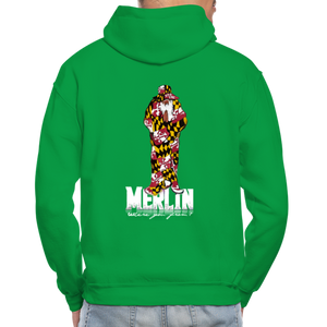 Merlin Gildan Heavy Blend Adult Hoodie - kelly green