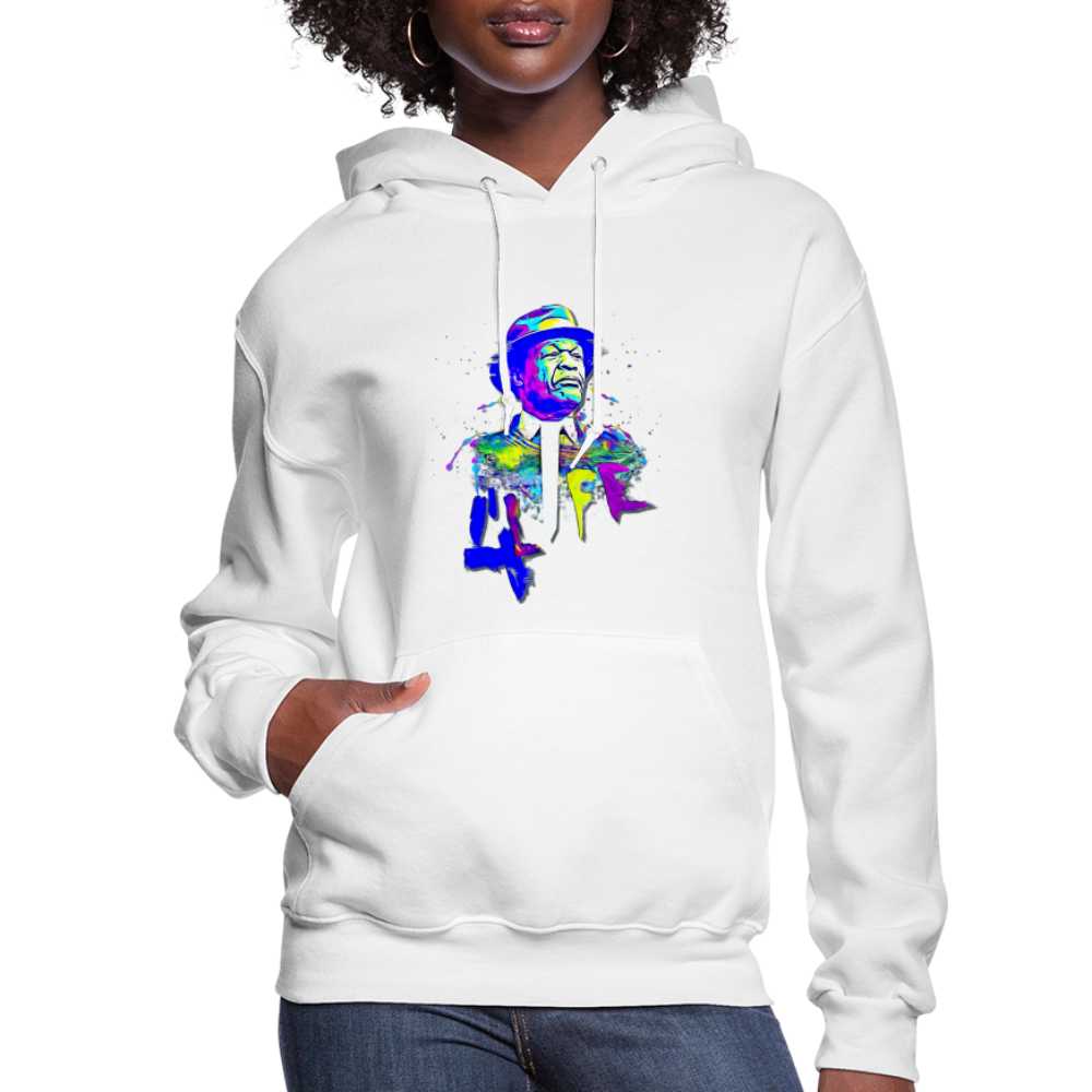 4LiFe Unisex Women's Hoodie - white