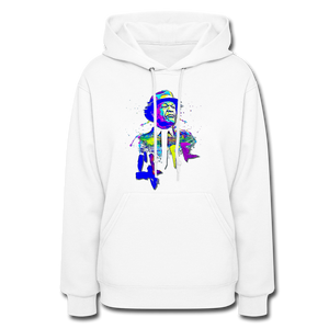 4LiFe Unisex Women's Hoodie - white