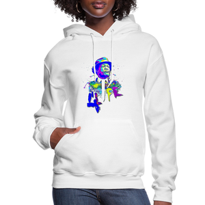 4LiFe Unisex Women's Hoodie - white