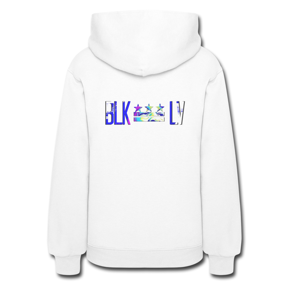 4LiFe Unisex Women's Hoodie - white