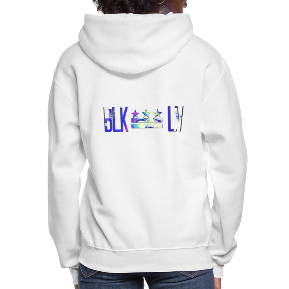 4LiFe Unisex Women's Hoodie - white