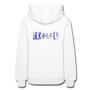 4LiFe Unisex Women's Hoodie - white