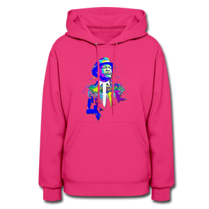 4LiFe Unisex Women's Hoodie - fuchsia