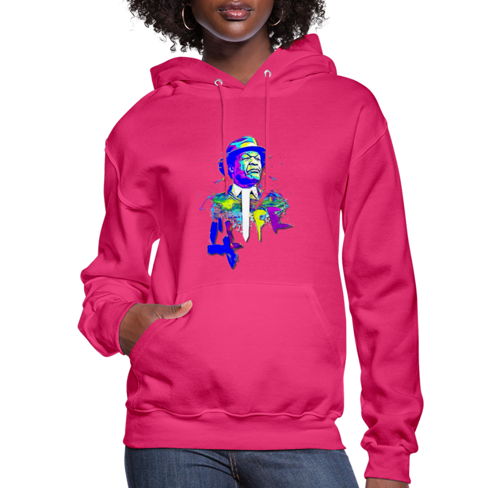 4LiFe Unisex Women's Hoodie - fuchsia