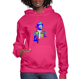 4LiFe Unisex Women's Hoodie - fuchsia