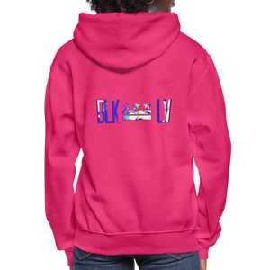 4LiFe Unisex Women's Hoodie - fuchsia