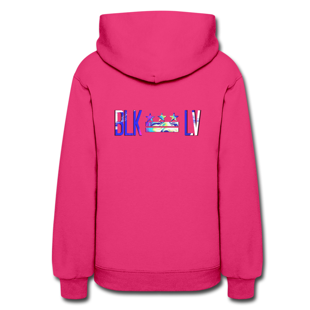 4LiFe Unisex Women's Hoodie - fuchsia