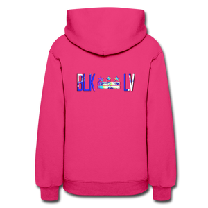 4LiFe Unisex Women's Hoodie - fuchsia