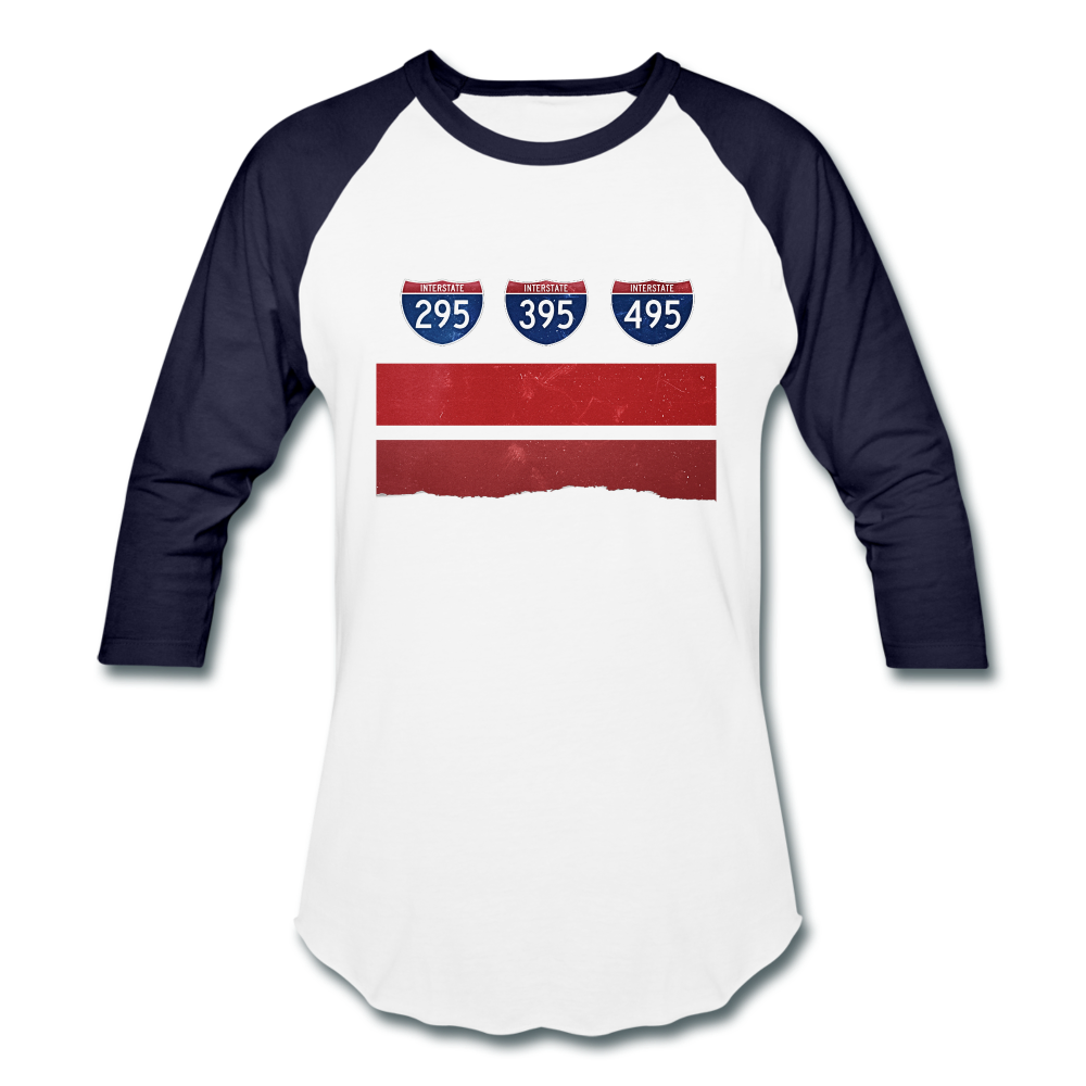 Beltway Baseball - white/navy