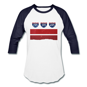 Beltway Baseball - white/navy