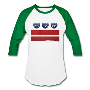 Beltway Baseball - white/kelly green