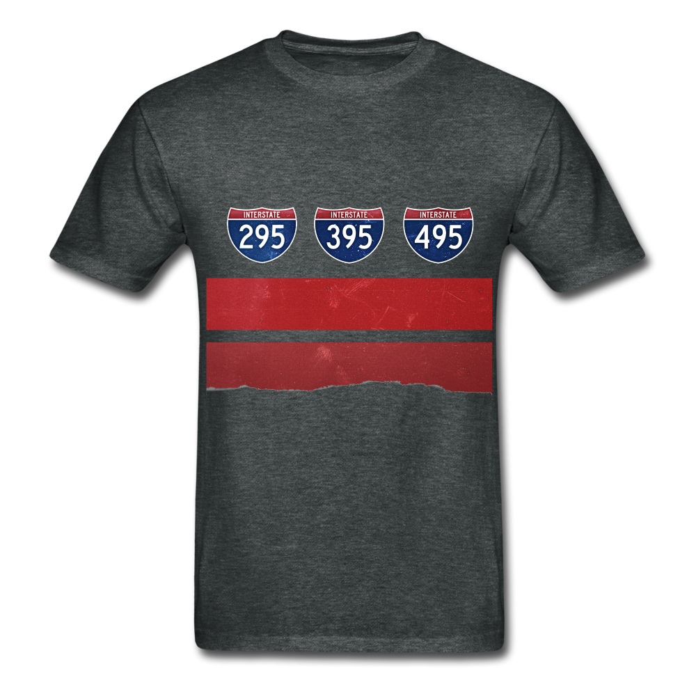 Beltway Ultra Cotton Unisex Tee - deep heather