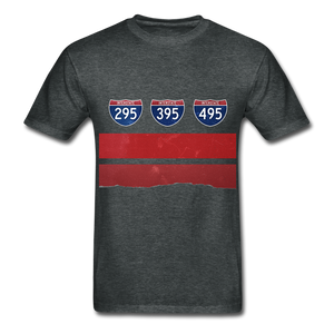 Beltway Ultra Cotton Unisex Tee - deep heather