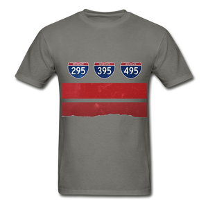 Beltway Ultra Cotton Unisex Tee - charcoal