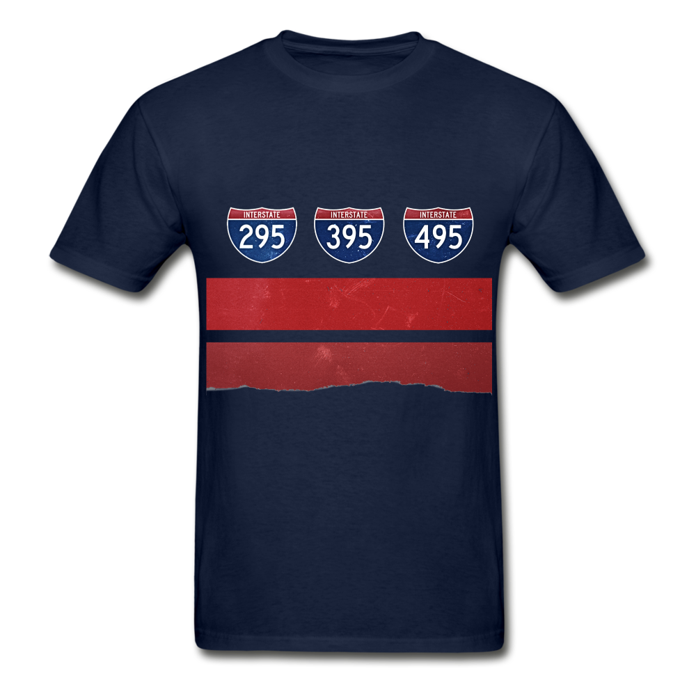 Beltway Ultra Cotton Unisex Tee - navy